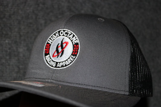 Circle Flame Octane Grey & Black Richardson 112 Hat