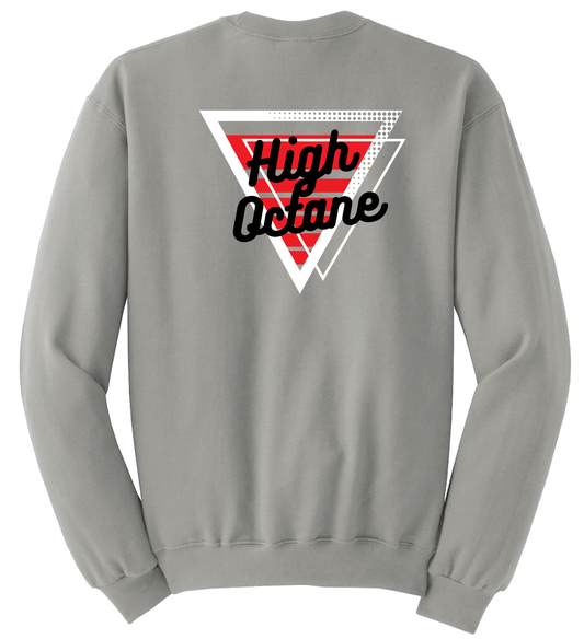 Retro Octane Rock Grey Crewneck