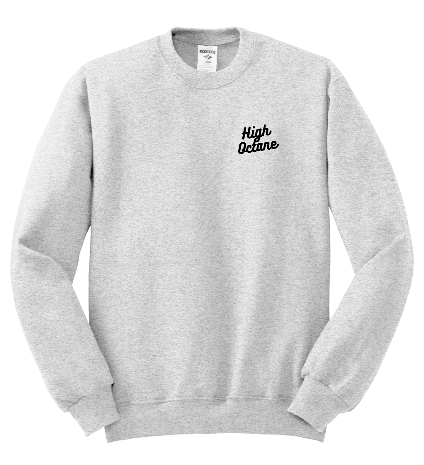 Retro Octane Ash Grey Crewneck